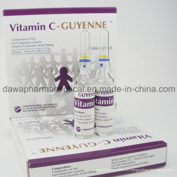 Ready Stock Skin Whitening et Lightening Injection Vitamine C Injection